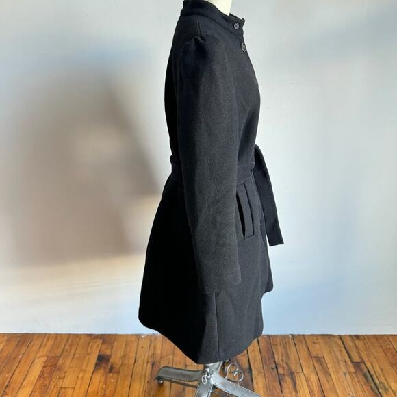 RODEBJER Wool Blend Belted Coat - Picture 2 of 8